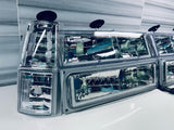 88-98 Chevrolet/GMC U Bar DRL Headlights New Style
