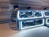 88-98 Chevrolet/GMC U Bar DRL Headlights New Style