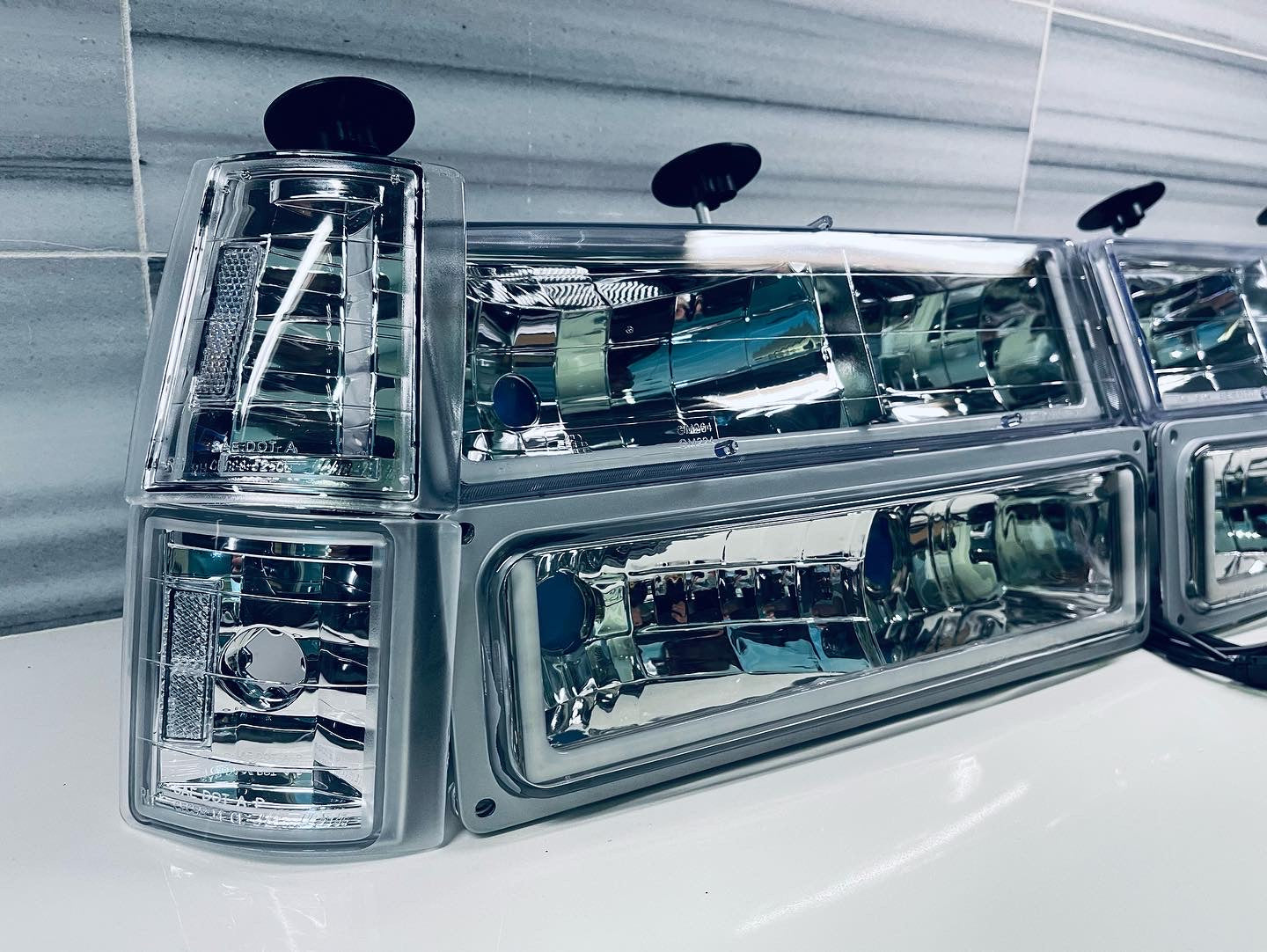 88-98 Chevrolet/GMC U Bar DRL Headlights New Style – RZ Lightz