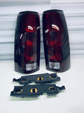 88-98 Original style taillights SMOKED RED Lens