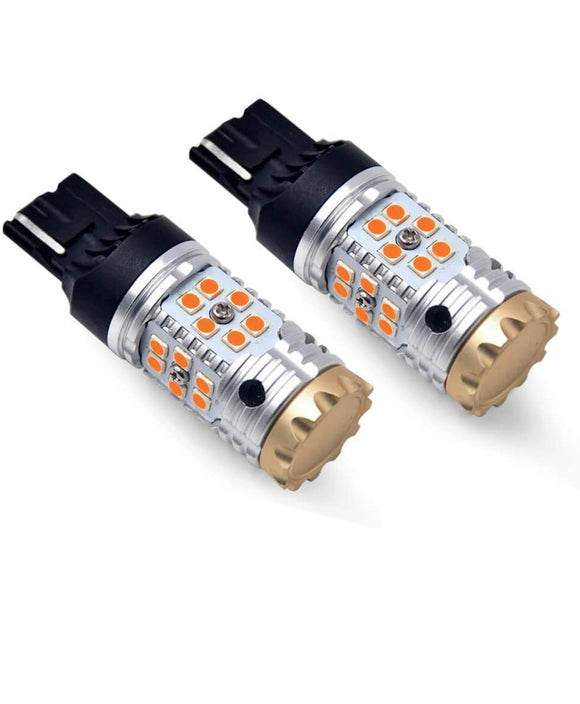 2016-up Silverado Sierra Amber Canbus LED bulbs pair
