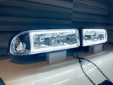 1998-2004 Chevy S-10 DRL Headlights "C Style"