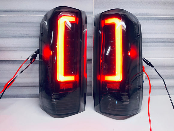89-96 Ford F-150 Bronco C bar LED taillights